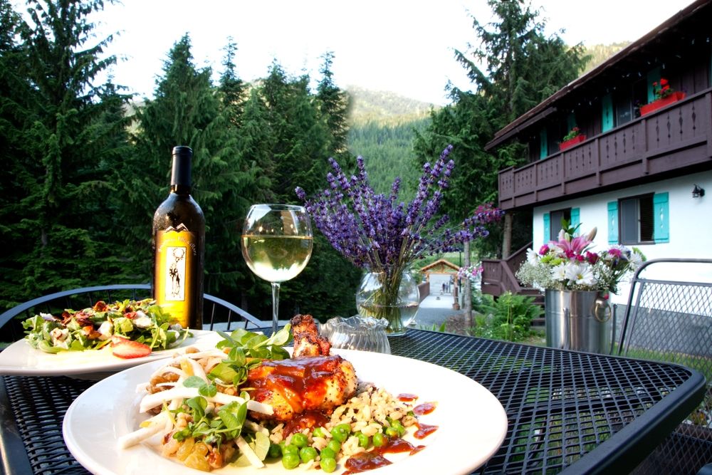 Crystal Mountain Hotels Restaurant billede